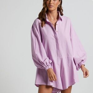 SALE 100% Cotton ROMPER in Lilac